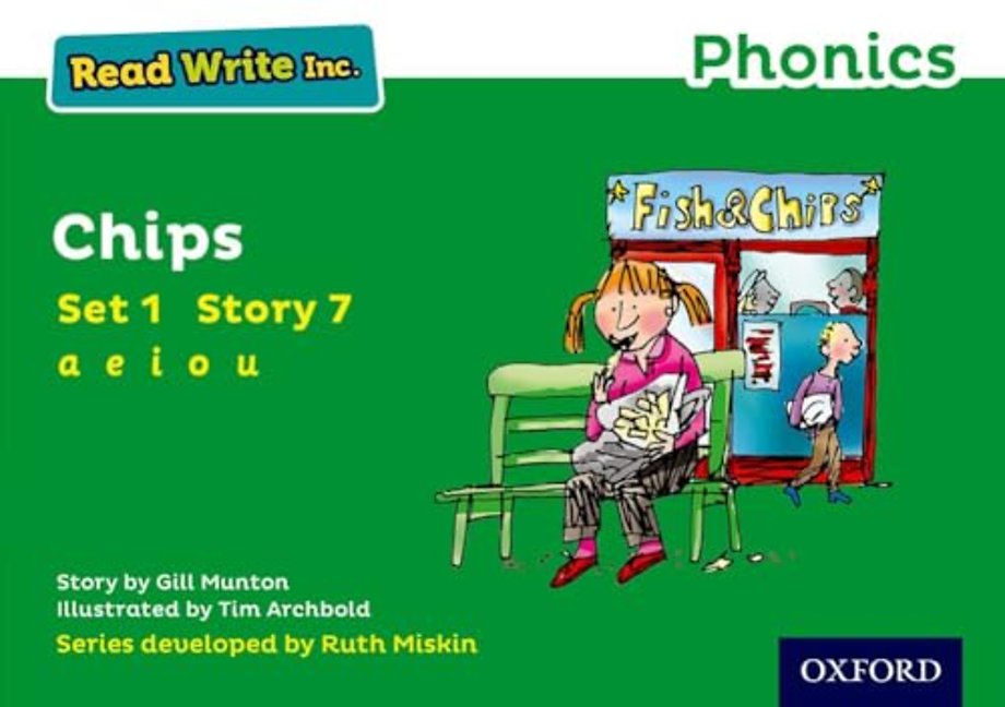 Read Write Inc. Phonics: 7 Chips (Green Set 1 Storybook)