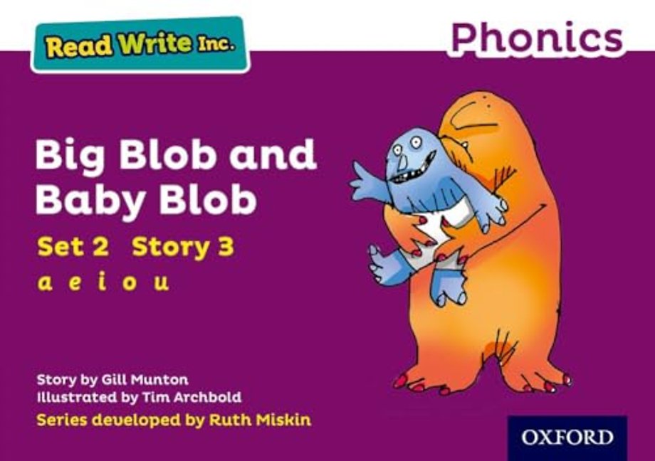 Read Write Inc. Phonics: Big Blob and Baby Blob (Purple Set 2 Storybook 3)