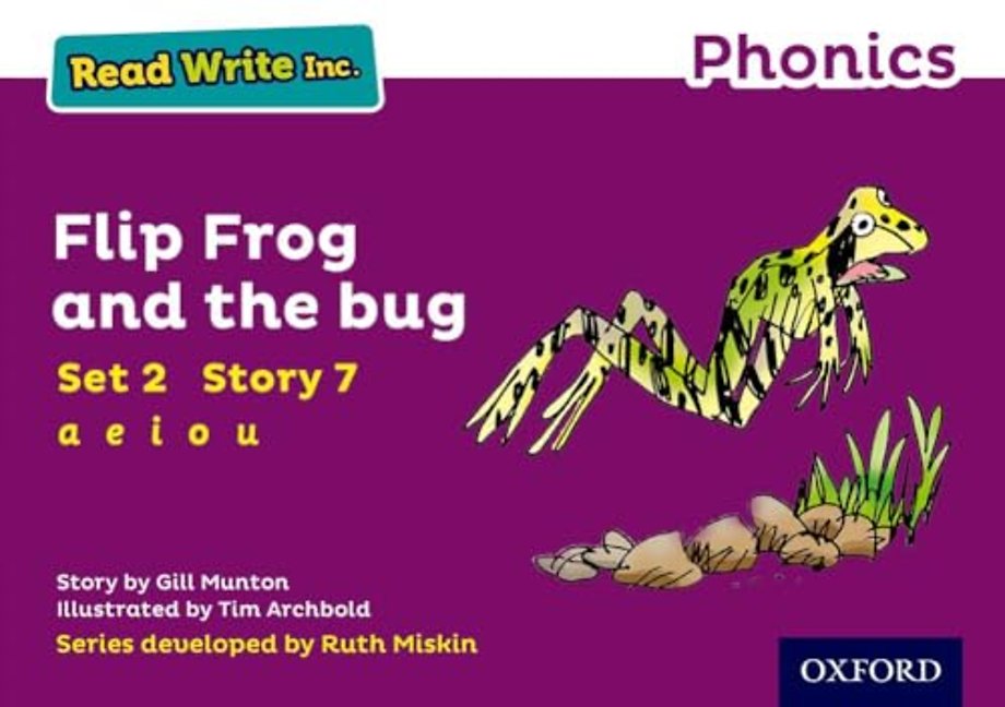 Read Write Inc. Phonics: Flip Frog and the Bug (Purple Set 2 Storybook 7)