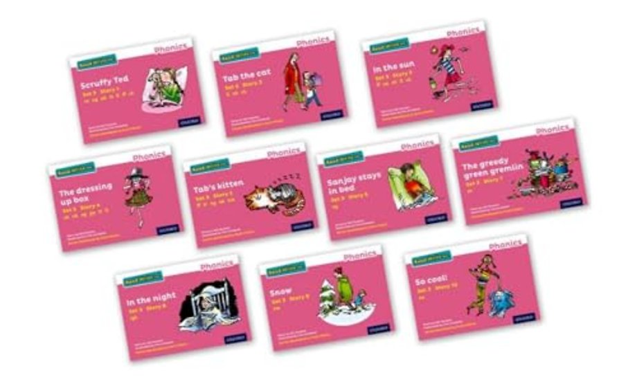 Read Write Inc. Phonics: Pink Set 3 Core Storybooks (Mixed Pack of 10)