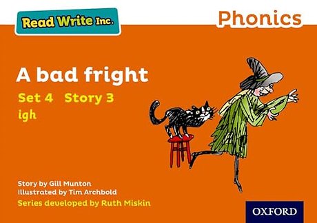 Read Write Inc. Phonics: A Bad Fright (Orange Set 4 Storybook 3)