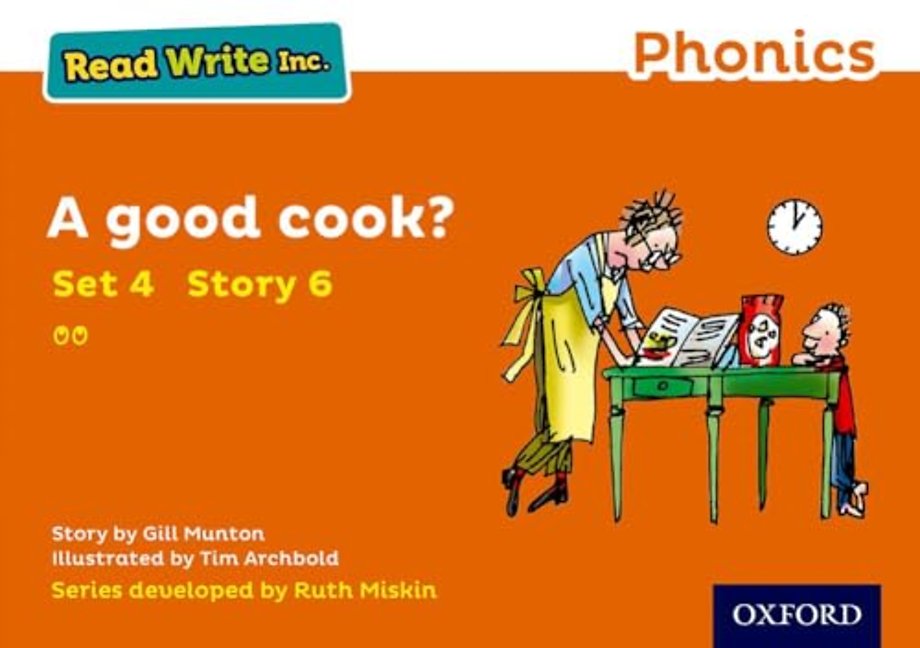 Read Write Inc. Phonics: A Good Cook? (Orange Set 4 Storybook 6)