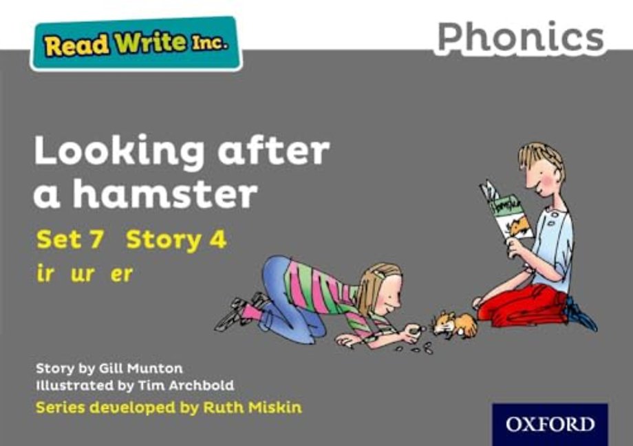 Read Write Inc. Phonics: Looking After a Hamster (Grey Set 7 Storybook 4)