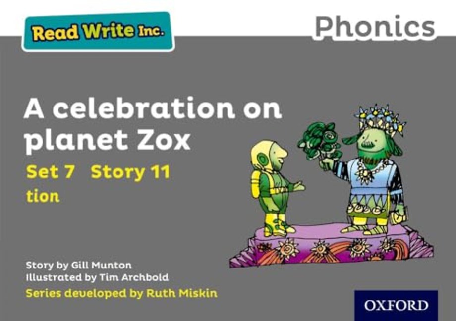 Read Write Inc. Phonics: A Celebration on Planet Zox (Grey Set 7 Storybook 11)