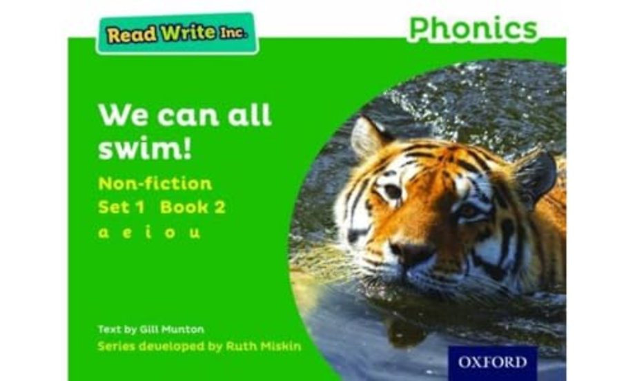 Read Write Inc. Phonics: We Can All Swim! (Green Set 1 Non-fiction 2)