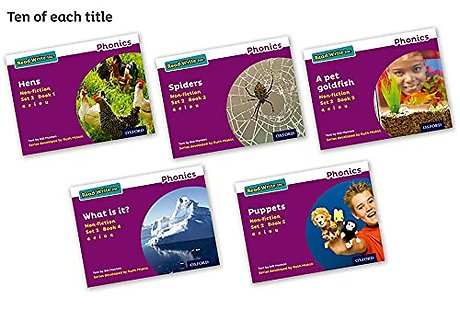Read Write Inc. Phonics: Purple Set 2 Non-fiction books (Pack of 50)
