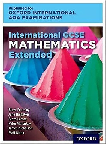 OxfordAQA International GCSE Mathematics Extension (9260)