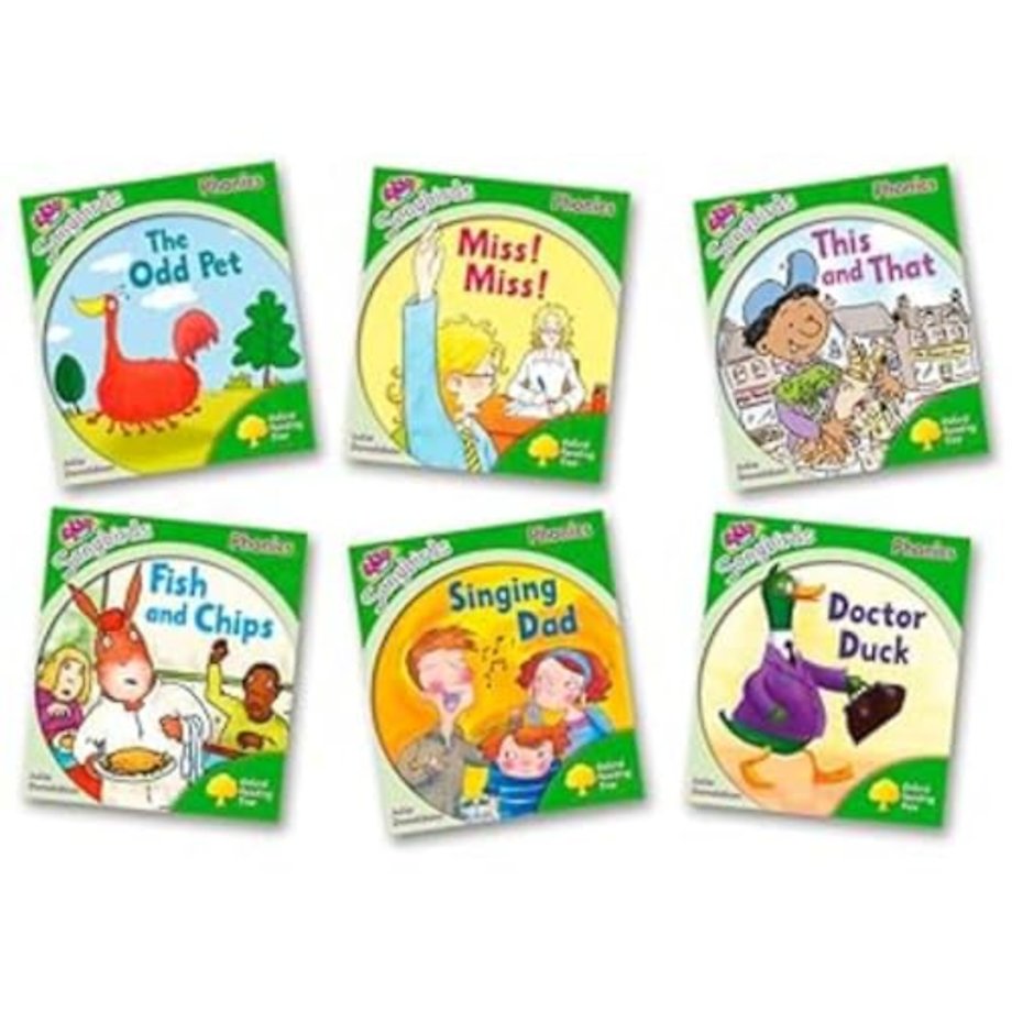 Oxford Reading Tree Songbirds Phonics: Level 2: Mixed Pack of 6