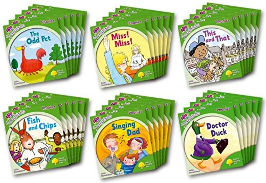Oxford Reading Tree Songbirds Phonics: Level 2: Class Pack of 36
