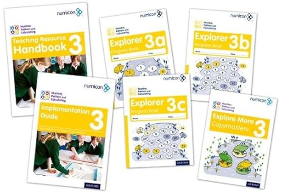 Numicon: Number, Pattern and Calculating 3 Easy Buy Pack