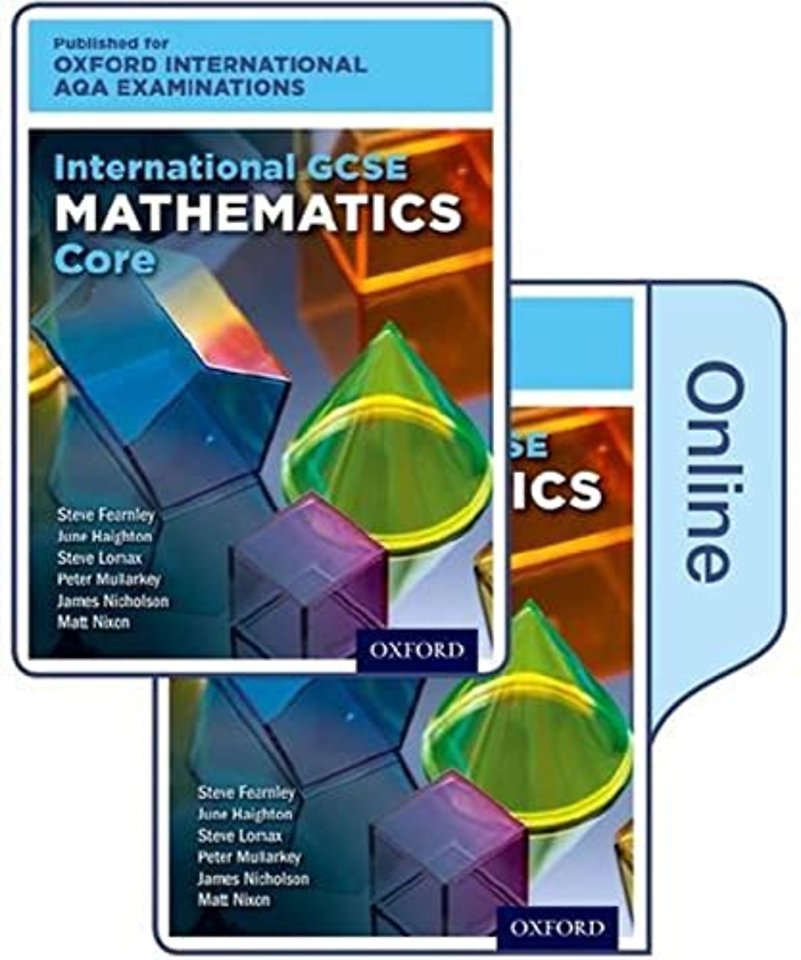 OxfordAQA International GCSE Mathematics Core (9260)