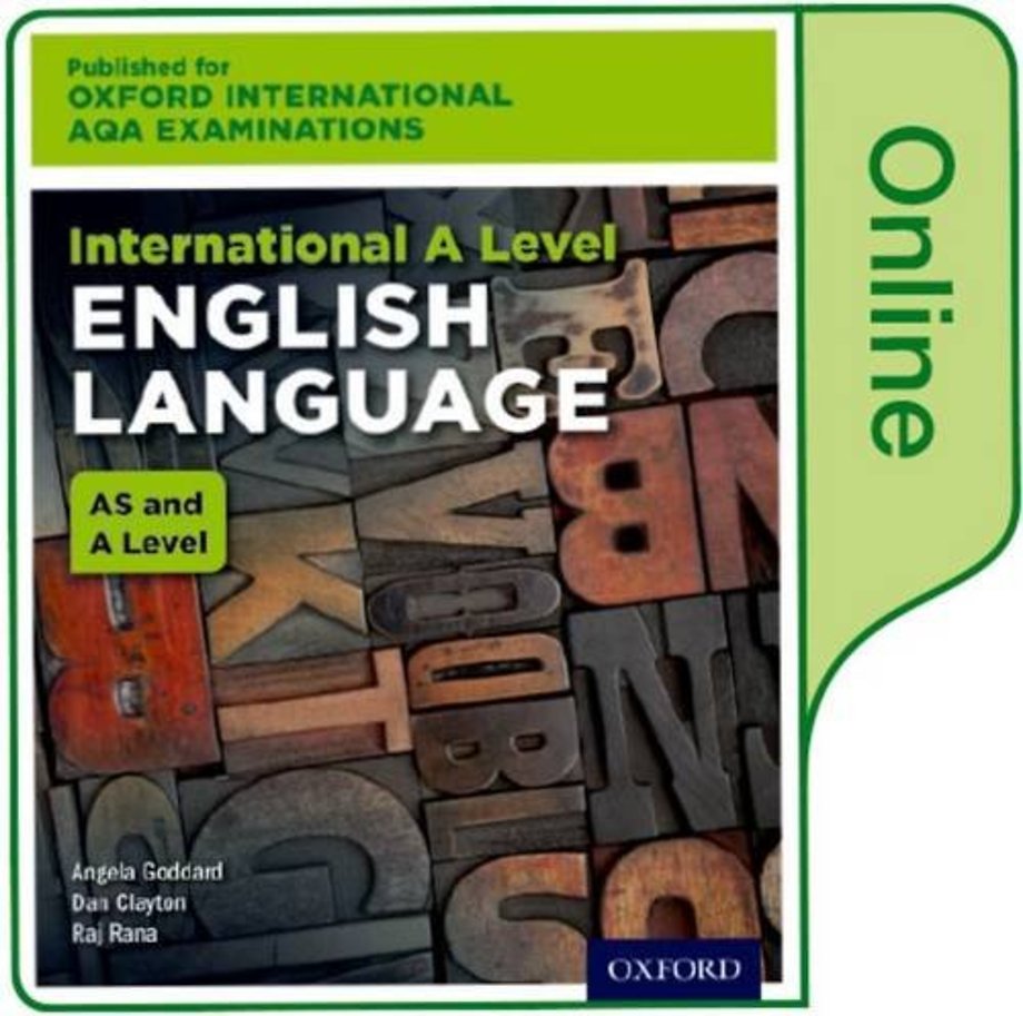 OxfordAQA International A-level English Language (9670)