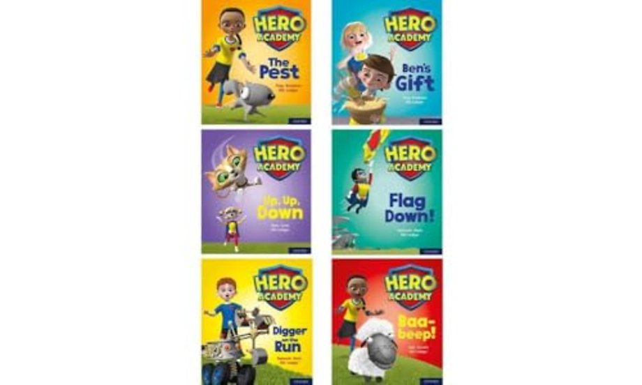 Hero Academy: Oxford Level 4, Light Blue Book Band: Mixed pack