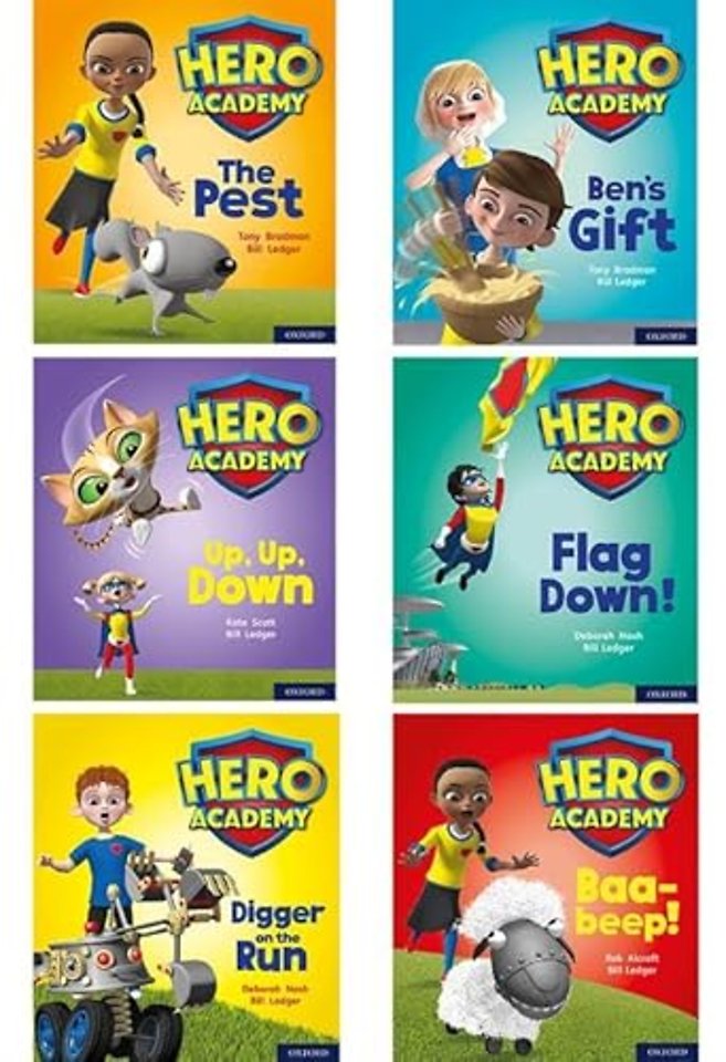 Hero Academy: Oxford Level 4, Light Blue Book Band: Class pack