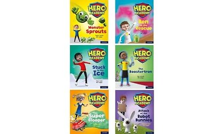 Hero Academy: Oxford Level 5, Green Book Band: Mixed pack