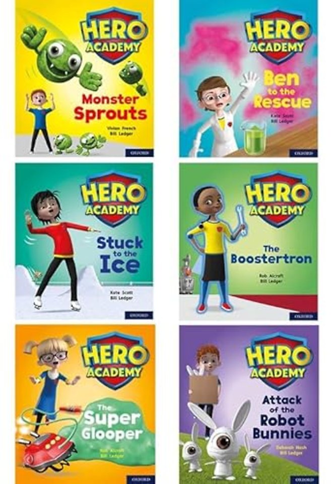Hero Academy: Oxford Level 5, Green Book Band: Class pack