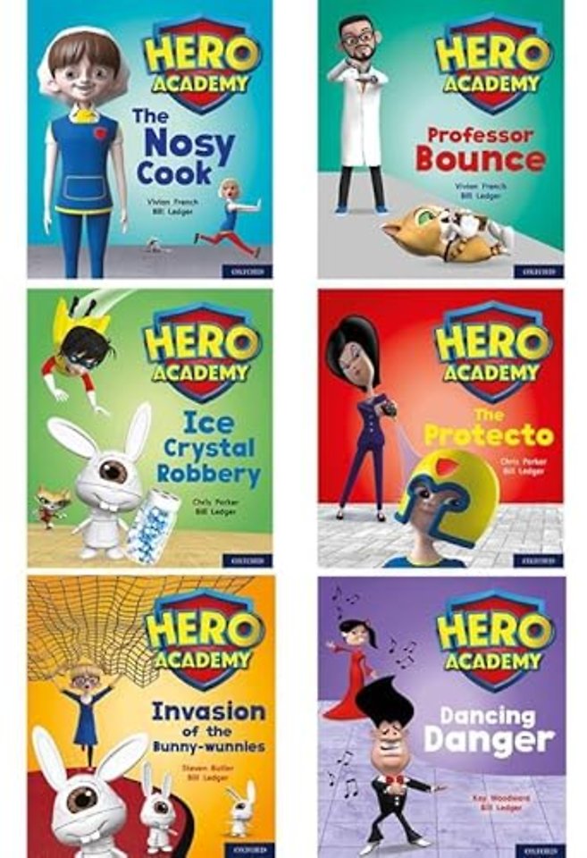 Hero Academy: Oxford Level 6, Orange Book Band: Class pack