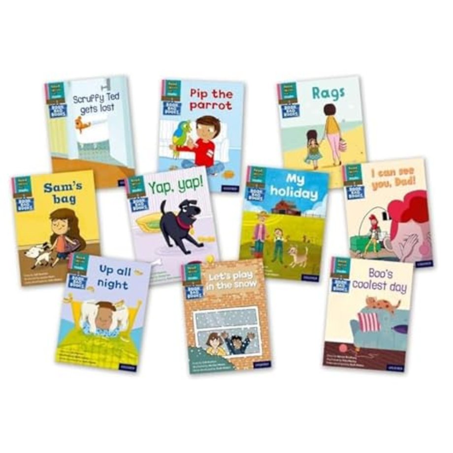Read Write Inc. Phonics Book Bag Books: Pink Set 3 Book Bag Books (Mixed Pack of 10)