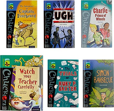 Oxford Reading Tree TreeTops Chucklers: Oxford Levels 16-17: Pack of 6