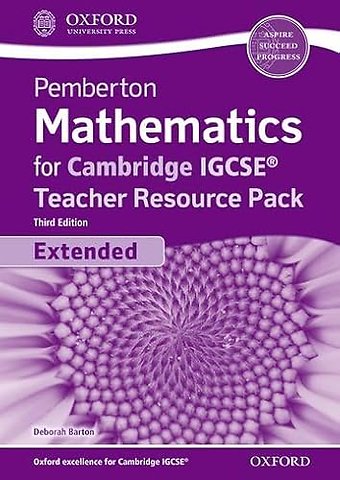 Pemberton Mathematics for Cambridge IGCSE® Teacher Resource Pack
