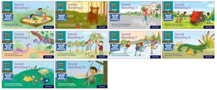 Read Write Inc. Phonics: Sound Blending Book Bag Books (Mixed Pack of 10)
