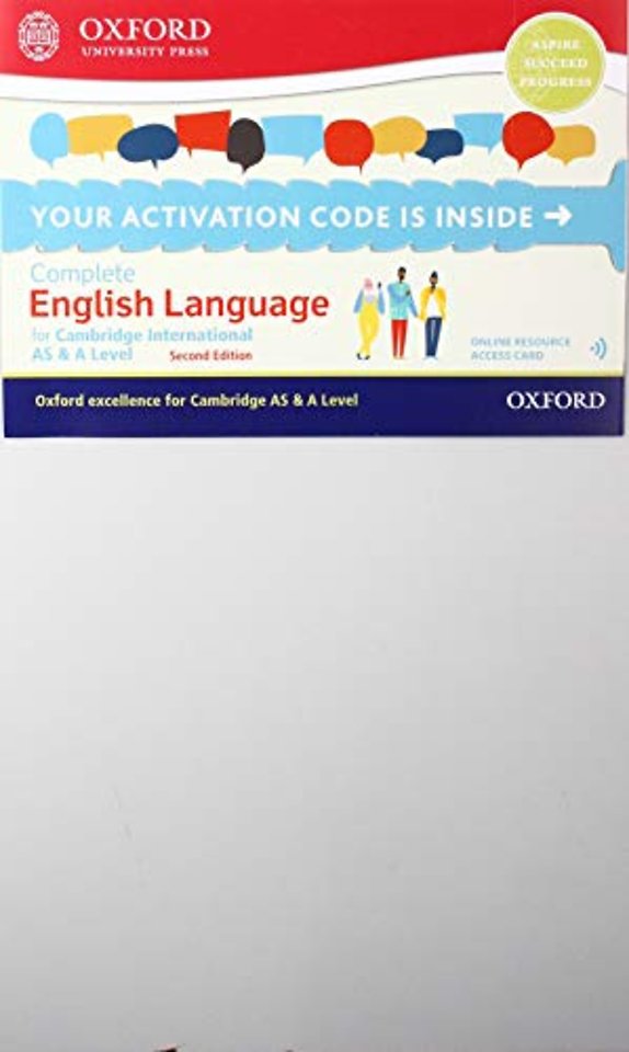 Complete English Language for Cambridge International AS & A Level
