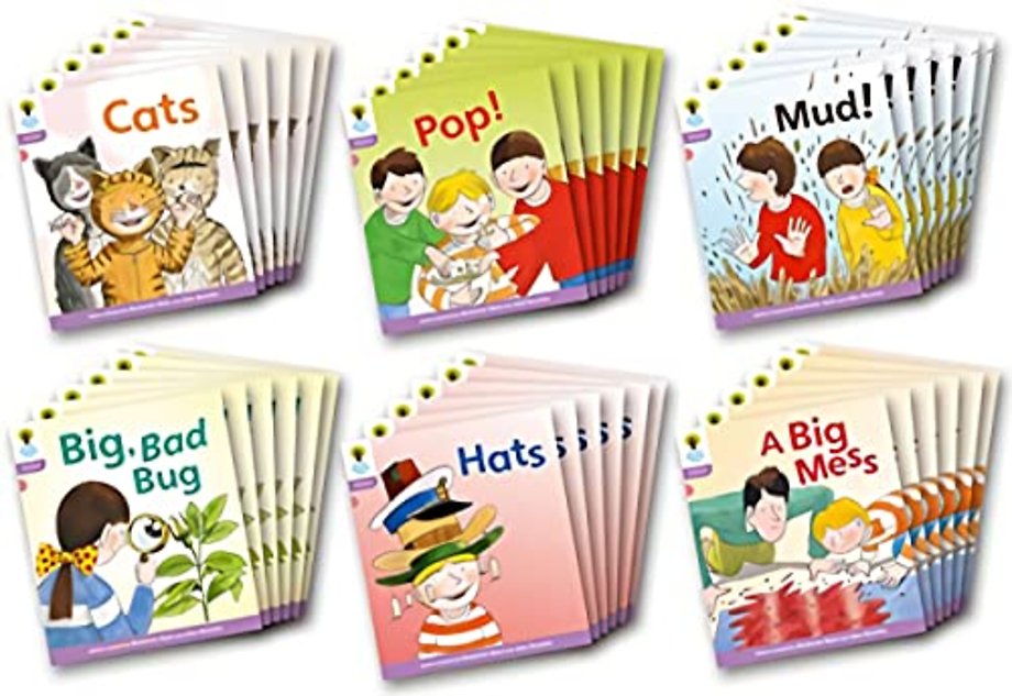 Oxford Reading Tree: Level 1+: Floppy's Phonics Fiction: Class Pack of 36
