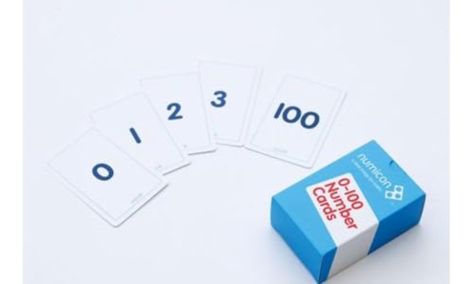 Numicon: 0-100 Numeral Cards