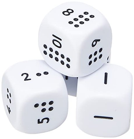 Numicon: Dice