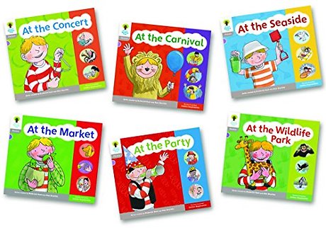 Oxford Reading Tree: Level 1 More A: Floppy's Phonics: Sounds Books: Pack of 6