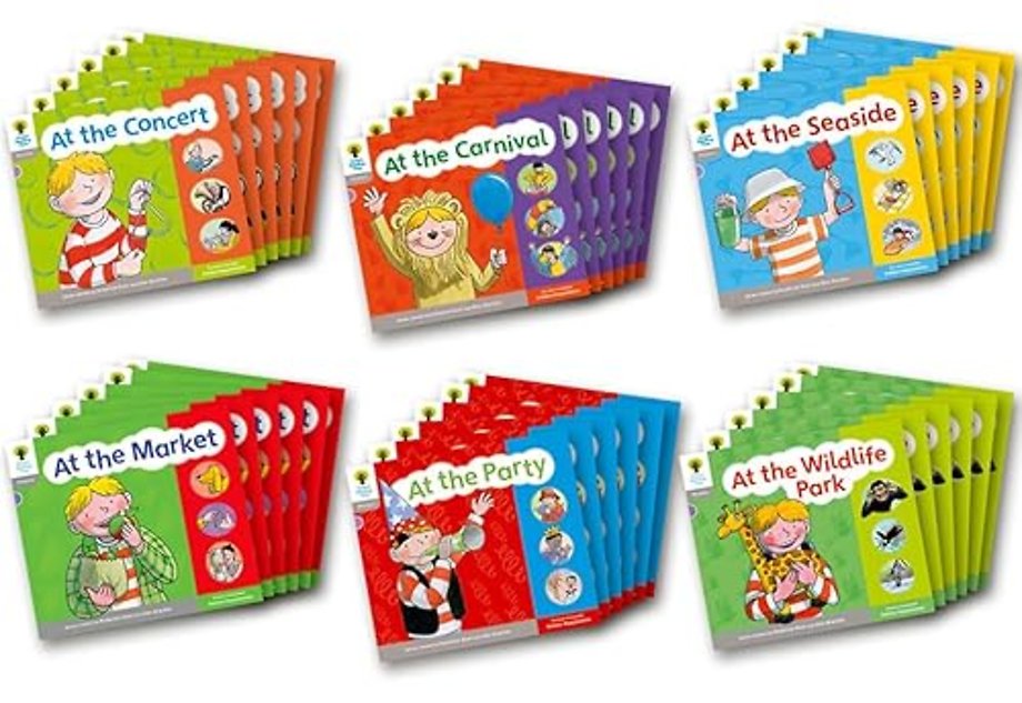 Oxford Reading Tree: Level 1 More A: Floppy's Phonics: Sounds Books: Class Pack of 36