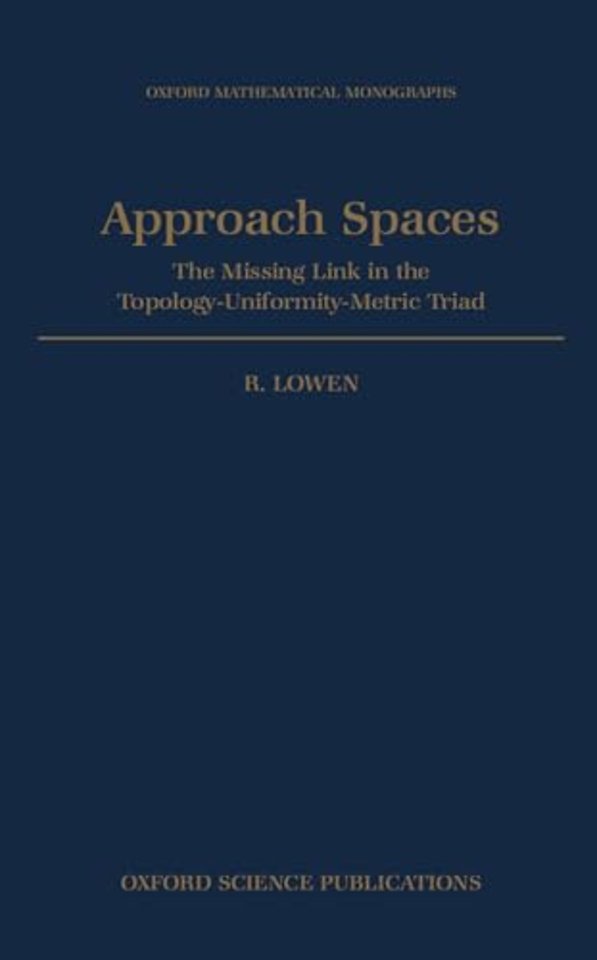 Approach Spaces