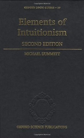 Elements of Intuitionism