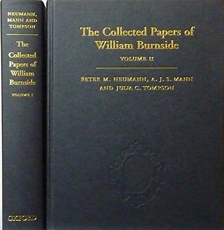 The Collected Papers of William Burnside
