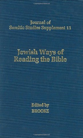 Jewish Ways of Reading the Bible