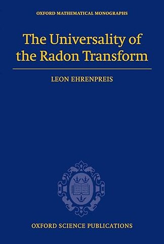 The Universality of the Radon Transform