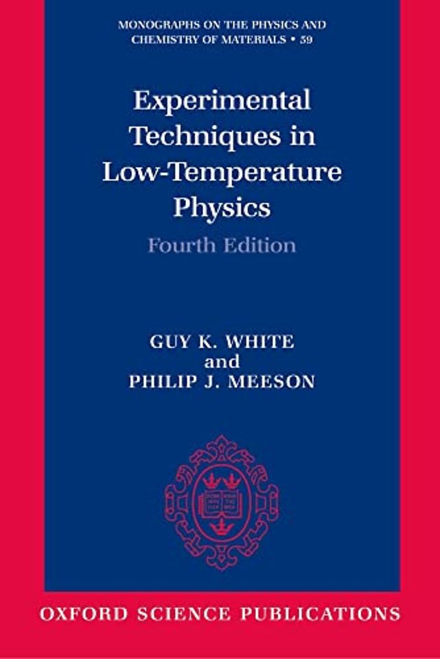Experimental Techniques in Low-Temperature Physics