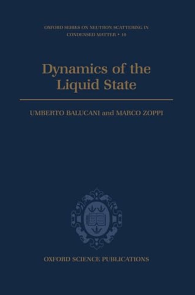 Dynamics of the Liquid State