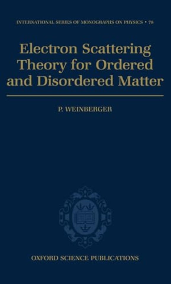 Electron Scattering Theory for Ordered and Disordered Matter
