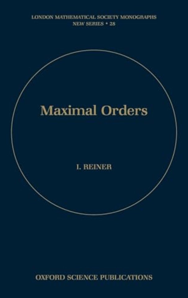 Maximal Orders