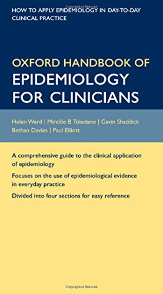 Oxford Handbook of Epidemiology for Clinicians