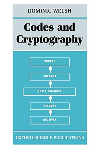Codes and Cryptography
