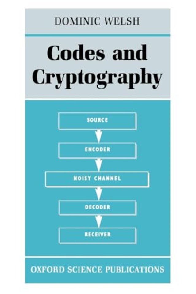 Codes and Cryptography