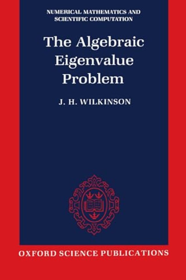 The Algebraic Eigenvalue Problem
