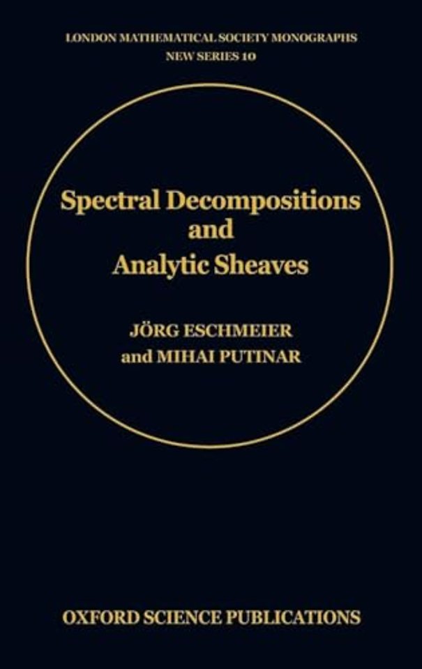 Spectral Decompositions and Analytic Sheaves