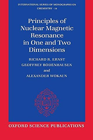 Principles of Nuclear Magnetic Resonance in One and Two Dimensions