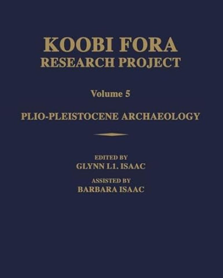 Koobi Fora Research Project: Volume 5