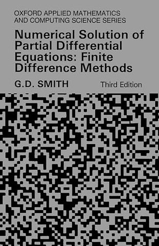 Numerical Solution of Partial Differential Equations