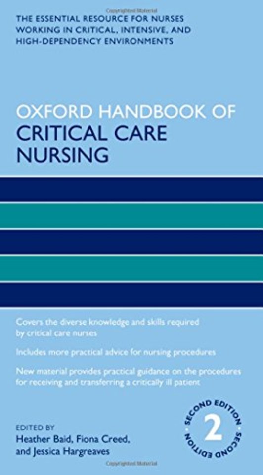 Oxford Handbook of Critical Care Nursing