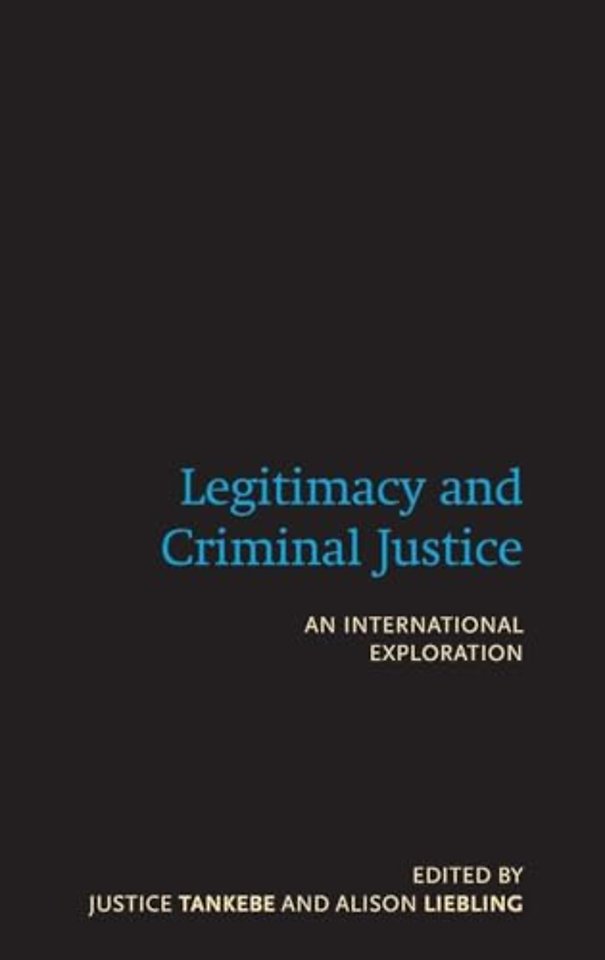 Legitimacy and Criminal Justice
